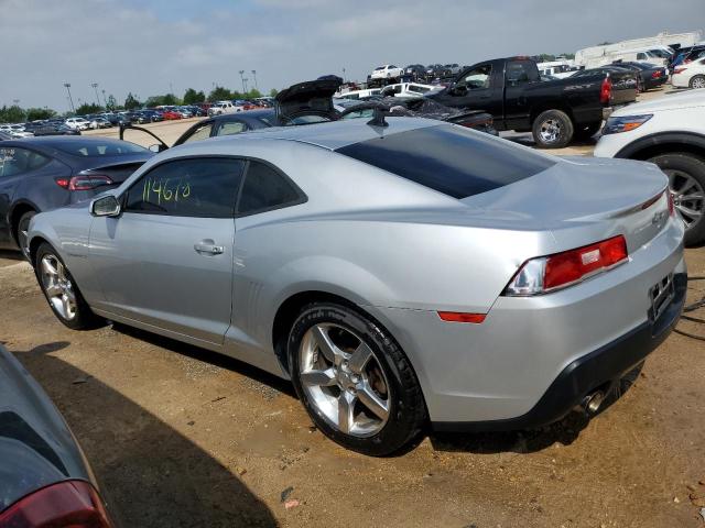 2G1FD1E31F9217961 - 2015 CHEVROLET CAMARO LT SILVER photo 2