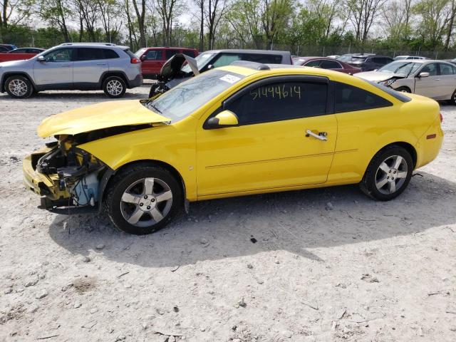 1G1AT18H297284191 - 2009 CHEVROLET COBALT LT YELLOW photo 1