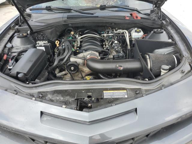 2G1FK1EJ3A9182899 - 2010 CHEVROLET CAMARO SS GRAY photo 11
