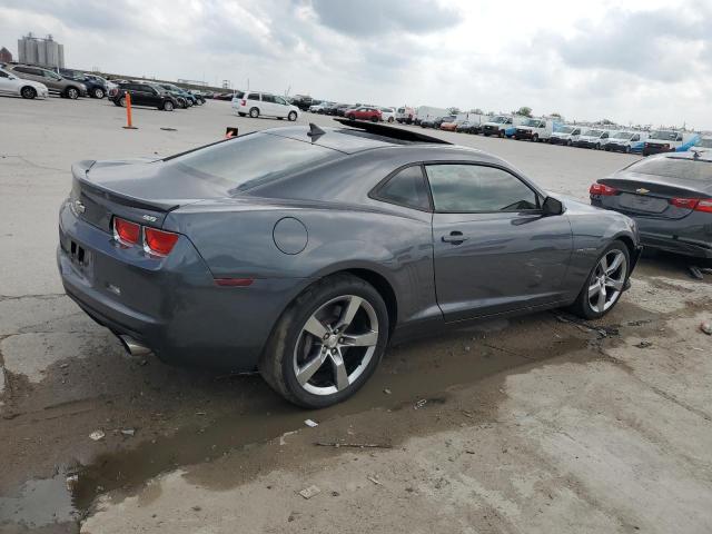 2G1FK1EJ3A9182899 - 2010 CHEVROLET CAMARO SS GRAY photo 3