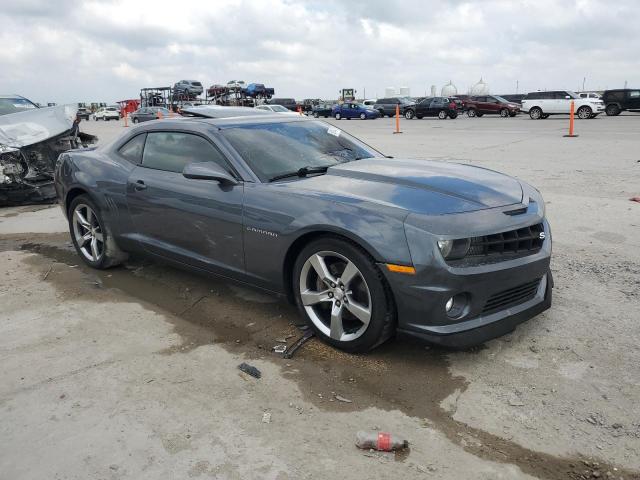 2G1FK1EJ3A9182899 - 2010 CHEVROLET CAMARO SS GRAY photo 4