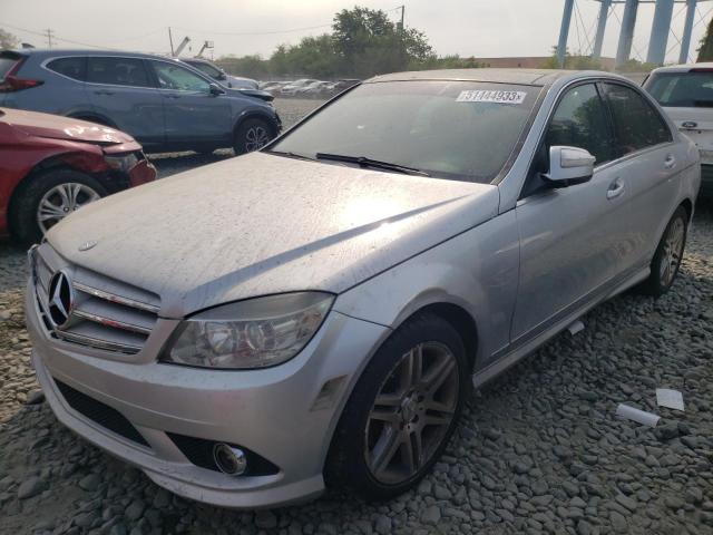 WDDGF56XX8F044696 - 2008 MERCEDES-BENZ C 350 SILVER photo 1