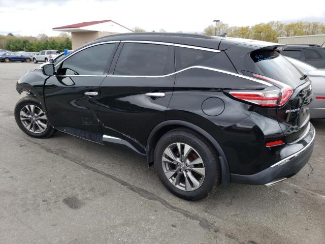 5N1AZ2MH3FN246537 - 2015 NISSAN MURANO S BLACK photo 2