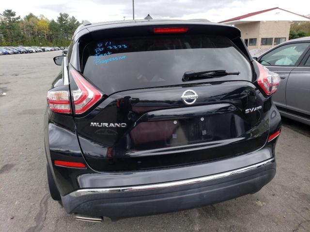 5N1AZ2MH3FN246537 - 2015 NISSAN MURANO S BLACK photo 6