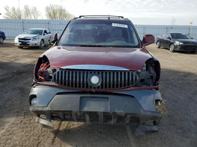 3G5DA03E84S551479 - 2004 BUICK RENDEZVOUS CX MAROON photo 5