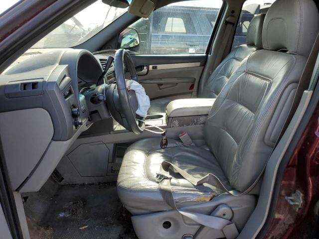 3G5DA03E84S551479 - 2004 BUICK RENDEZVOUS CX MAROON photo 7