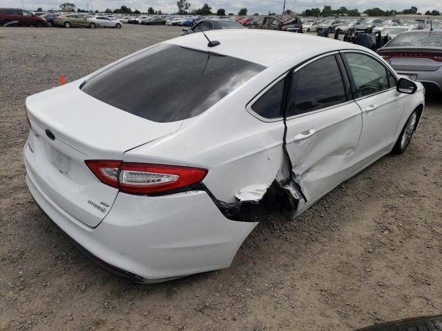 3FA6P0LU3GR187206 - 2016 FORD FUSION SE HYBRID WHITE photo 3