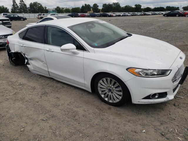 3FA6P0LU3GR187206 - 2016 FORD FUSION SE HYBRID WHITE photo 4