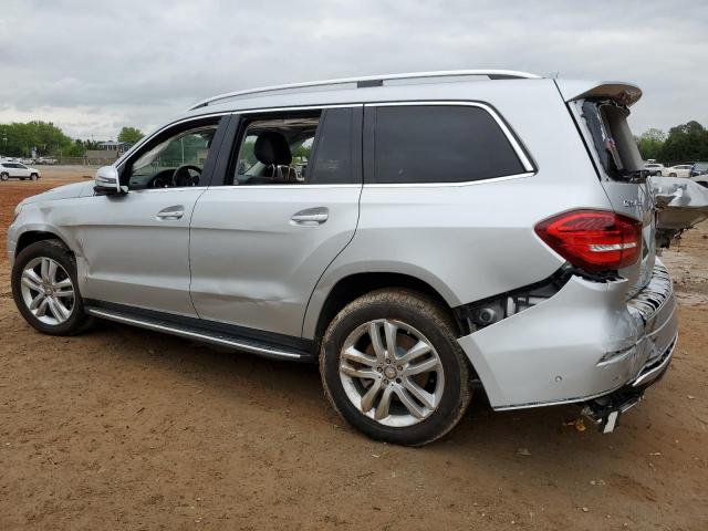 4JGDF6EE2HA808861 - 2017 MERCEDES-BENZ GLS 450 4MATIC SILVER photo 2