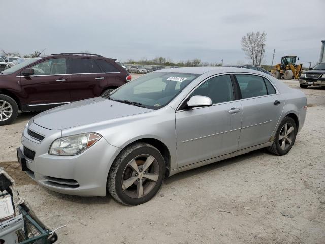 1G1ZC5E16BF249182 - 2011 CHEVROLET MALIBU 1LT SILVER photo 1