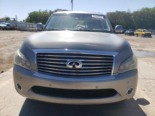 JN8AZ2NF1E9551824 - 2014 INFINITI QX80 BEIGE photo 5