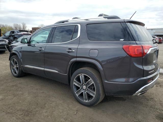 1GKKNXLS0HZ290882 - 2017 GMC ACADIA DENALI GRAY photo 2