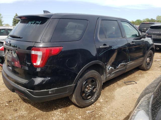 1FM5K8AR2JGB12038 - 2018 FORD EXPLORER POLICE INTERCEPTOR BLACK photo 3