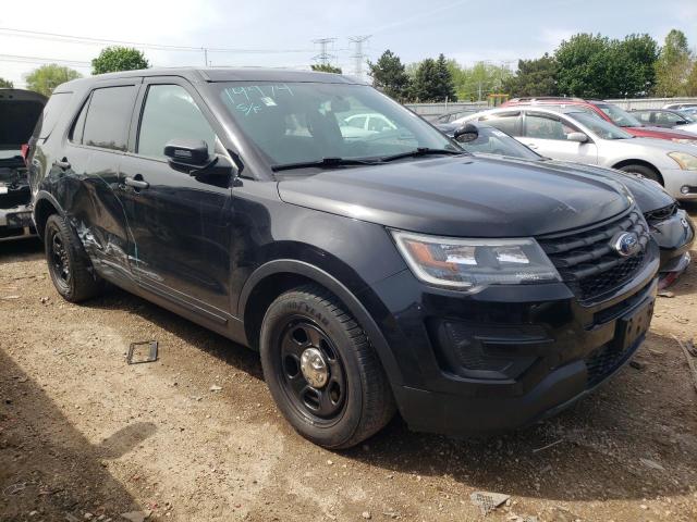 1FM5K8AR2JGB12038 - 2018 FORD EXPLORER POLICE INTERCEPTOR BLACK photo 4