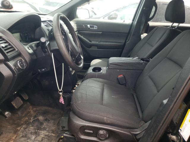 1FM5K8AR2JGB12038 - 2018 FORD EXPLORER POLICE INTERCEPTOR BLACK photo 7