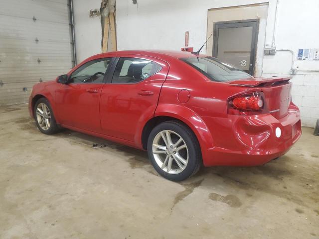 1B3BD1FG1BN508850 - 2011 DODGE AVENGER MAINSTREET RED photo 2