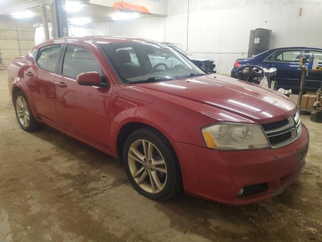 1B3BD1FG1BN508850 - 2011 DODGE AVENGER MAINSTREET RED photo 4