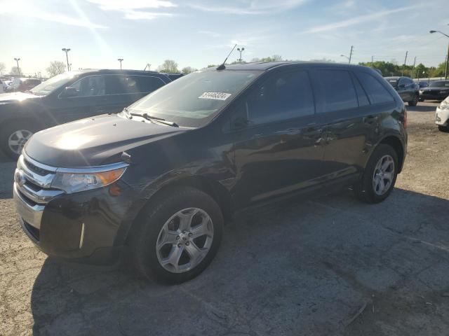 2FMDK3JC8EBB36836 - 2014 FORD EDGE SEL BLACK photo 1