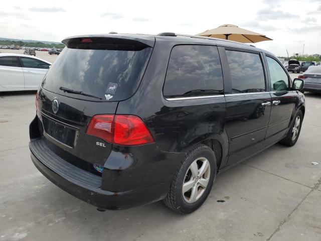 2V4RW6DXXAR295993 - 2010 VOLKSWAGEN ROUTAN SEL BLACK photo 3