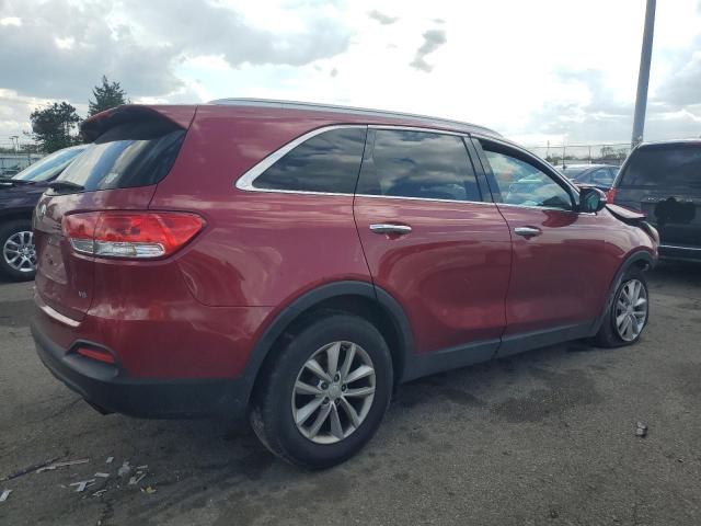 5XYPGDA58HG316683 - 2017 KIA SORENTO LX RED photo 3