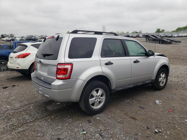 1FMCU0D7XAKD09792 - 2010 FORD ESCAPE XLT SILVER photo 3