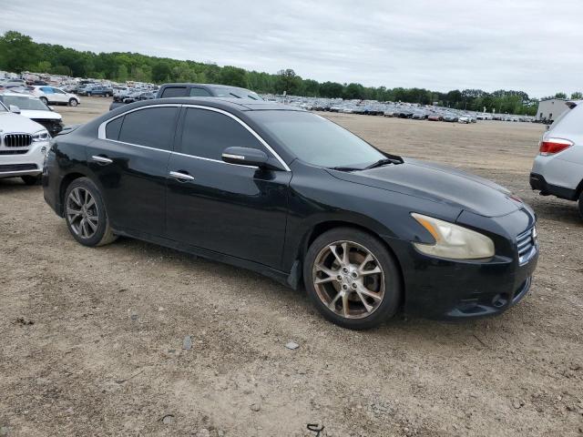 1N4AA5AP6CC833305 - 2012 NISSAN MAXIMA S BLACK photo 4