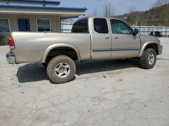 5TBBT441X3S423754 - 2003 TOYOTA TUNDRA ACCESS CAB SR5 GOLD photo 3