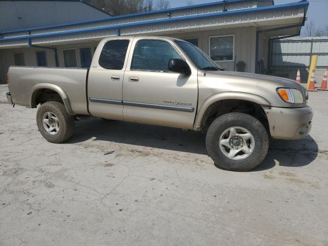 5TBBT441X3S423754 - 2003 TOYOTA TUNDRA ACCESS CAB SR5 GOLD photo 4
