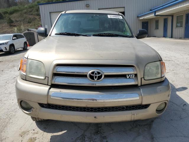 5TBBT441X3S423754 - 2003 TOYOTA TUNDRA ACCESS CAB SR5 GOLD photo 5