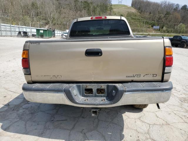 5TBBT441X3S423754 - 2003 TOYOTA TUNDRA ACCESS CAB SR5 GOLD photo 6