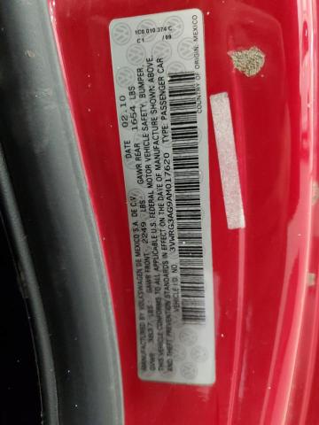 3VWRG3AG9AM017620 - 2010 VOLKSWAGEN NEW BEETLE Rot Foto 13