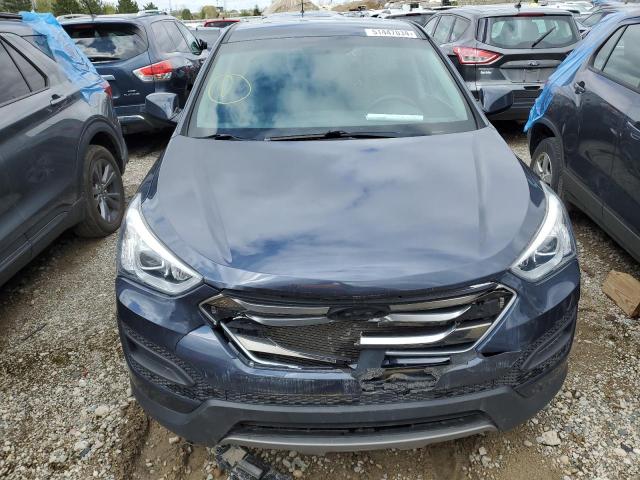 5XYZT3LB0GG366400 - 2016 HYUNDAI SANTA FE S BLUE photo 5