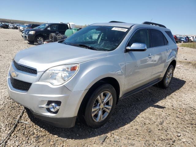 2GNFLNEK1C6117663 - 2012 CHEVROLET EQUINOX LT SILVER photo 1