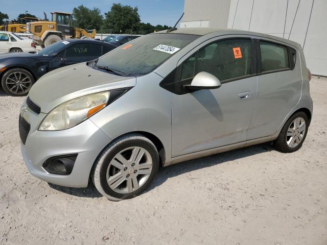 KL8CD6S93EC518764 - 2014 CHEVROLET SPARK 1LT SILVER photo 1