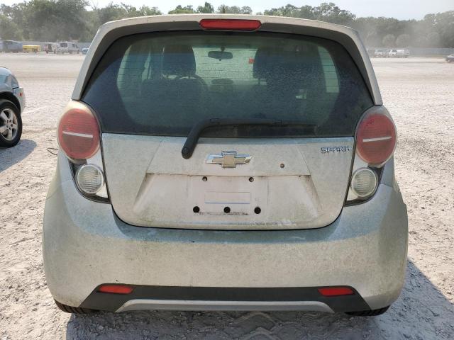 KL8CD6S93EC518764 - 2014 CHEVROLET SPARK 1LT SILVER photo 6