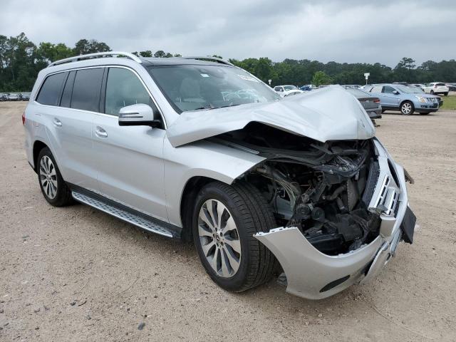 4JGDF6EE5JB166913 - 2018 MERCEDES-BENZ GLS 450 4MATIC SILVER photo 4