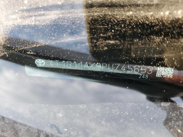 4T1G11AK9PU745653 - 2023 TOYOTA CAMRY SE NIGHT SHADE BLACK photo 12