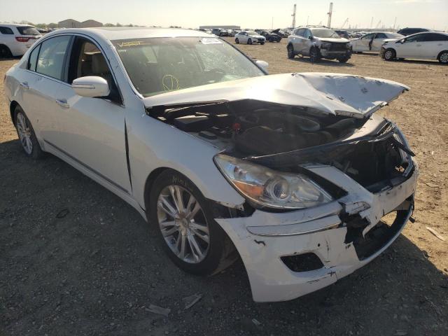 KMHGC46F29U062509 - 2009 HYUNDAI GENESIS 4.6L WHITE photo 1