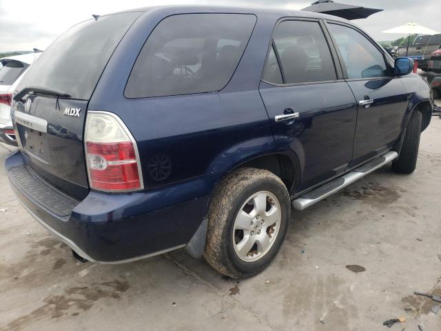 2HNYD18224H521008 - 2004 ACURA MDX BLUE photo 3