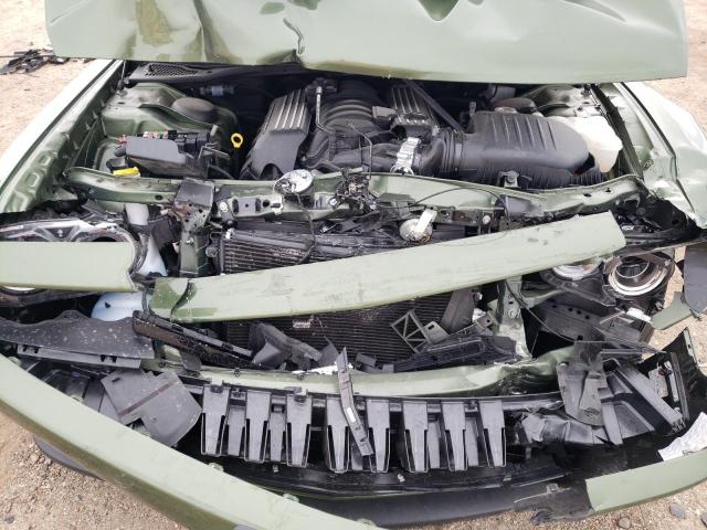 2C3CDZFJ3PH518040 - 2023 DODGE CHALLENGER R/T SCAT PACK GREEN photo 11