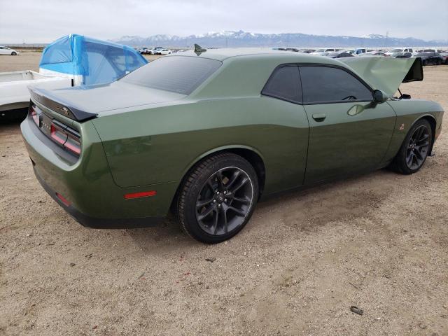 2C3CDZFJ3PH518040 - 2023 DODGE CHALLENGER R/T SCAT PACK GREEN photo 3
