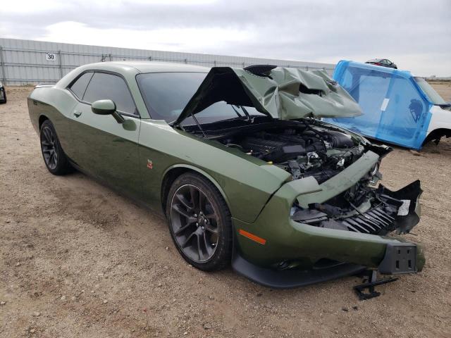 2C3CDZFJ3PH518040 - 2023 DODGE CHALLENGER R/T SCAT PACK GREEN photo 4