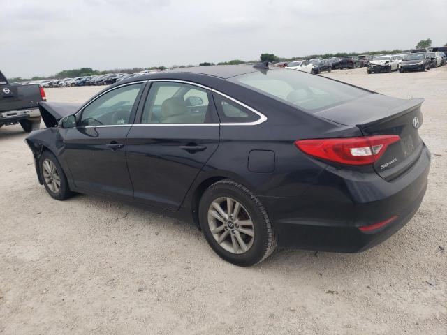 5NPE24AF0FH123139 - 2015 HYUNDAI SONATA SE BLACK photo 2