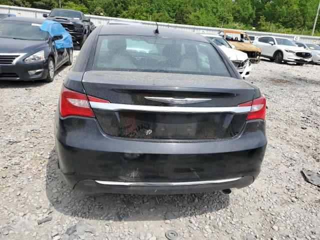 1C3CCBAB5CN317994 - 2012 CHRYSLER 200 LX BLACK photo 6