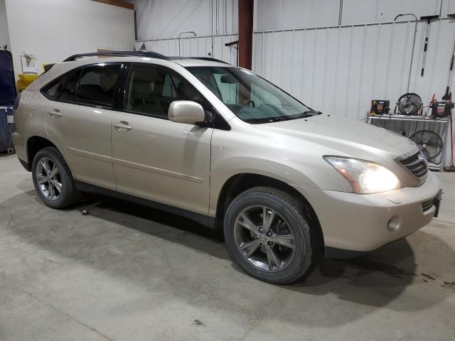 JTJHW31U772028314 - 2007 LEXUS RX 400H TAN photo 4