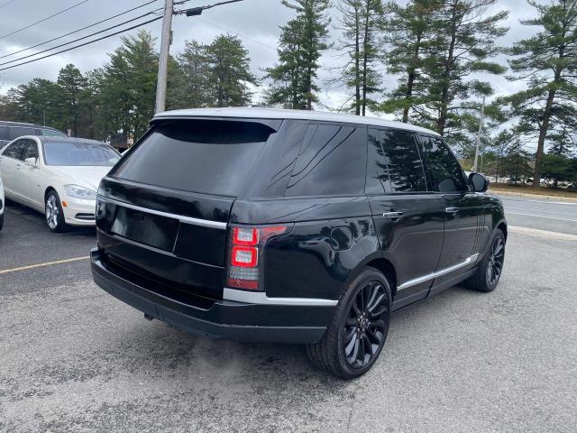 SALGV2TF8EA155949 - 2014 LAND ROVER RANGE ROVE AUTOBIOGRAPHY BLACK photo 3