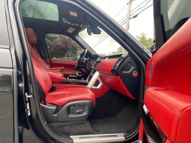 SALGV2TF8EA155949 - 2014 LAND ROVER RANGE ROVE AUTOBIOGRAPHY BLACK photo 5