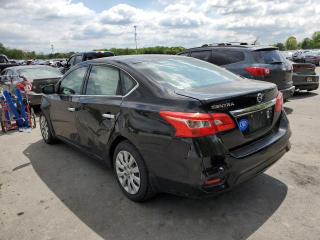 3N1AB7AP3HY343943 - 2017 NISSAN SENTRA S BLACK photo 2