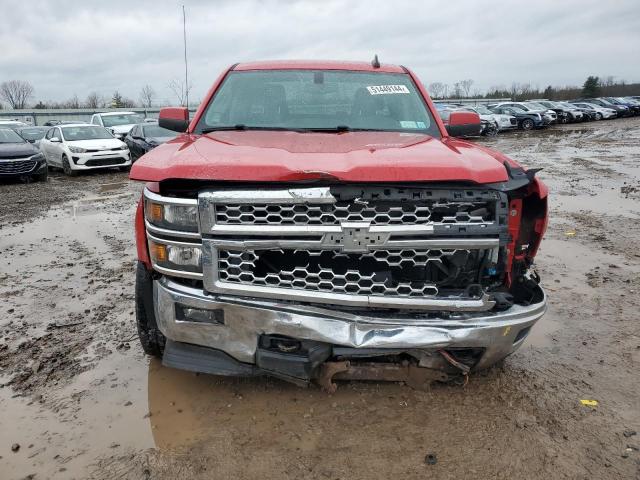 1GCVKREC1FZ266459 - 2015 CHEVROLET SILVERADO K1500 LT RED photo 5