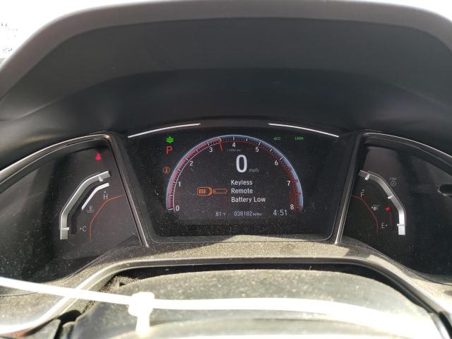 SHHFK7H95LU222554 - 2020 HONDA CIVIC SPORT TOURING SILVER photo 9